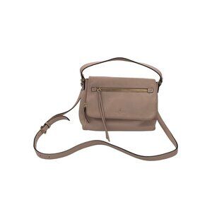 Kate Spade New York Pebbled Leather Crossbody Bag In Taupe